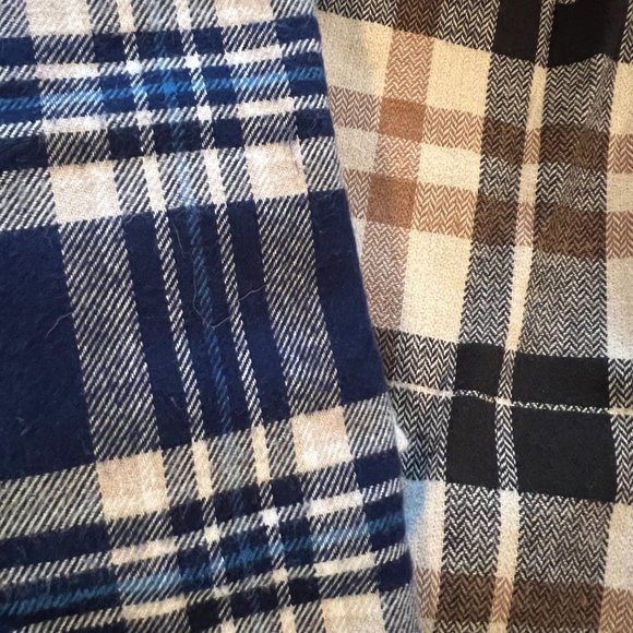 2 Gap Kids Long Sleeve Button Up Flannel Shirts - NWT! - Picture 11 of 13